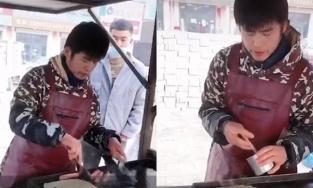 Người đàn ông bán bánh trứng gây sốt vì ngoại hình giống hệt Châu Kiệt Luân