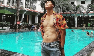 Tình trẻ kém 12 tuổi của Lệ Quyên khoe thân hình cơ bắp 'chuẩn men' 