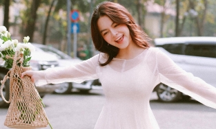 Phạm Quỳnh Anh khoe vẻ đẹp tinh khôi tuổi 37, không quên bắt trend 11 tuổi