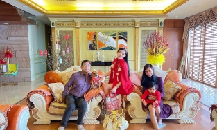 Cận cảnh biệt thự tựa cung điện của Hoa hậu Đại dương 2017 Lê Âu Ngân Anh 