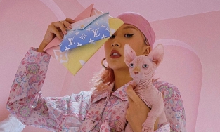 Quỳnh Anh Shyn chụp cùng thú cưng, tạo dáng chất lừ cứ như ảnh tạp chí