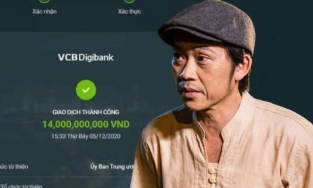 Xôn xao nghi vấn bức ảnh chuyển khoản 14 tỷ đồng của Hoài Linh là giả