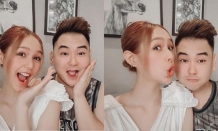 Lâu lắm Xoài Non mới khoe ảnh cùng ông xã Xemesis sau 8 tháng kết hôn