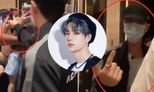 Vương Nhất Bác bị fan cuồng bám theo tới tận khách sạn 