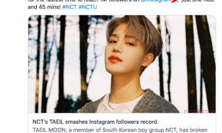 Taeil (NCT) chính thức vượt qua 'Harry Potter', lập kỷ lục Guinness thế giới đạt được 1 triệu follower trên Instagram trong vòng chưa đầy 2 giờ