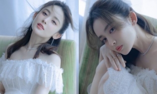 'Mỹ nhân Tân Cương' Cổ Lực Na Trát khoe vẻ đẹp tinh khôi trong bộ ảnh mới