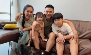 Con gái ngã sưng trán, Lê Phương bày cách giảm đau hiệu nghiệm bất ngờ