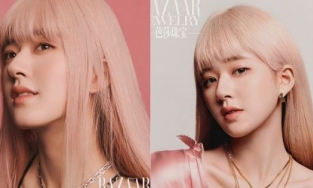 'Thánh nữ xuyên không' Triệu Lộ Tư 'đổi gió' với mái tóc hồng pastel