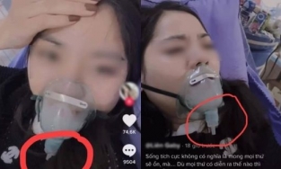 Cô gái thở oxy bằng 'bluetooth' nói gì sau clip 3 triệu view?
