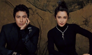 Lý Băng Băng rủ rê 'người tình màn ảnh' Trần Khôn lên trang bìa Bazaar