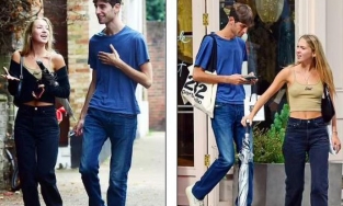 Ái nữ 19 tuổi nhà Kate Moss hẹn hò trai lạ trên phố