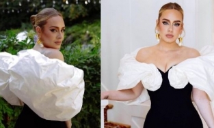 Diện mạo mới hoàn hảo của Adele trong bộ thiết kế trễ vai Haute Couture 