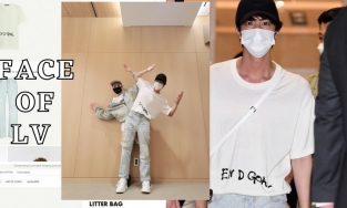 Trang phục sân bay Louis Vuitton của Jin (BTS) 'cháy hàng' ngay khi anh chàng xuất hiện