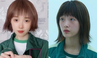 Midu 'đu trend' cosplay thành mỹ nhân 'Squid Game' Lee Yoo Mi