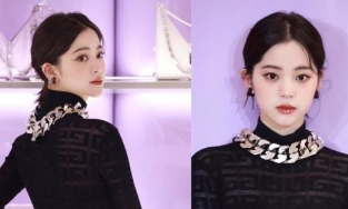 Âu Dương Na Na diện 'cây đen' quyến rũ tại sự kiện thương hiệu Givenchy