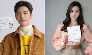 Tiêu Chiến sánh đôi cùng đàn chị Lưu Thi Thi trong BST Xuân Hè 2022 