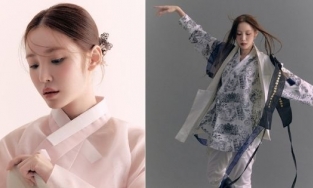 Hyosung (SECRET) đẹp vô thực trong bộ ảnh chụp với Hanbok trên tạp chí Mag & Jina
