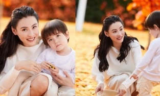 Trương Bá Chi hiếm hoi công khai diện mạo con trai út 3 tuổi