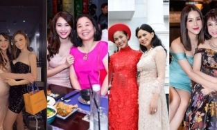 5 bà mẹ chồng quyền lực của các mỹ nhân Vbiz: Giàu có, xinh đẹp, chiều dâu