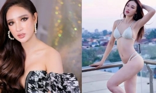 Tân Hoa hậu Hoàn vũ Lào 2021: 3 vòng quyến rũ, làm Giám đốc ở tuổi 26, biết nói tiếng Việt