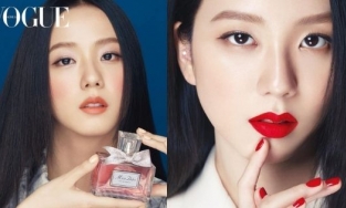 Jisoo (Blackpink) lên bìa tạp chí Vogue: Đẹp sang chảnh nhưng make up cứ 'sai sai'