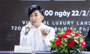 Quang Hà hứa tặng 1 căn nhà cho Khắc Việt nếu bài hát mới thành hit