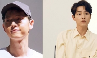 Song Joong Ki mặc đồ công nhân, lộ diện mạo kém sắc trong phim mới