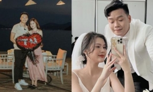Trung vệ Thành Chung chụp ảnh cưới với bạn gái hotgirl, sắp lên xe hoa ở tuổi 25