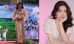 Clip catwalk của nữ sinh 2k6 nhận 'bão like' trên Tiktok vì từ dáng đến mặt đều như Hoa hậu