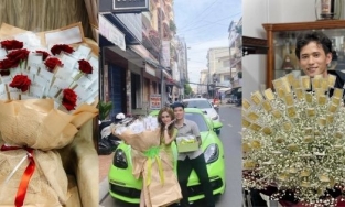 Những bó hoa tiền tỷ dịp 8/3 khiến cõi mạng trầm trồ: 'Trùm cuối' thuộc về hoa 99 viên kim cương 