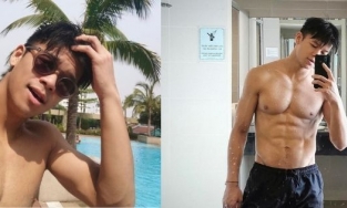 Trọng Hiếu khoe làn da rám nắng cùng cơ bụng như tạc tượng, fangirl chốt 'cưới ngay và luôn'