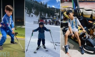 Sao Việt đua nhau cho con cái chơi môn thể thao 'quý tộc' từ bé: Golf, trượt tuyết, bắn cung có đủ