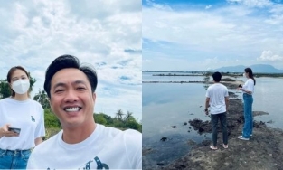 Hậu bị réo tên trong ồn ào 'tiểu tam', Đàm Thu Trang và Cường Đô La rủ nhau đi xem đất  