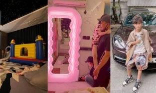 Sao Việt vung tiền cho con: Đoàn Di Băng tậu gương 300 triệu, Cường Đô La tặng túi xách nửa tỷ