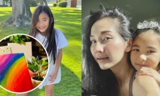 Con gái diễn viên Kim Hiền nay đã 6 tuổi: Hoạt bát, giỏi ngoại ngữ, có năng khiếu hội họa và ca hát