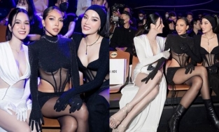 Kỳ Duyên - Minh Triệu lên đồ hở bạo nhưng vẫn bị vòng 1 của Diệp Lâm Anh 'đánh bại'