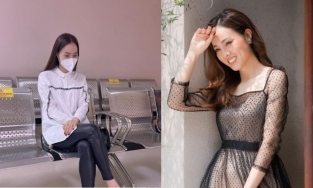 Vợ trẻ Công Lý bị lầm tưởng là người giúp việc được thuê vào viện chăm chồng