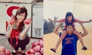 Hari Won khoe ảnh thời còn yêu Tiến Đạt, Trấn Thành đáp trả bằng ảnh cõng 'gái xinh' thời thanh xuân