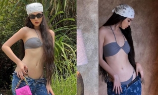 Ngọc Trinh lại cởi nhưng lần này bị chê 'lép kẹp'