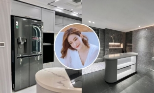 Biệt thự mới của Lưu Đê Ly ở Hà Nội: Tone đen - trắng sang trọng, nội thất tiện nghi