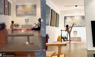 Con gái BTV Ngọc Trinh còn nhỏ đã sở hữu tài năng nghệ thuật khiến Hà Hồ phải trầm trồ