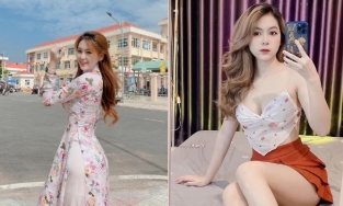 Nhan sắc và thời trang quyến rũ của 'hot girl' Nam Trân - cô gái nhiều lần xuất hiện bên Lộc Fuho