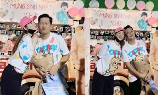 Nhã Phương tổ chức sinh nhật bất ngờ cho Trường Giang nhưng lại bị chồng 'chửi'