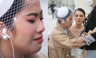 Nam Em gặp vấn đề sức khoẻ, khóc nức nở khi phải bỏ thi Miss World Vietnam