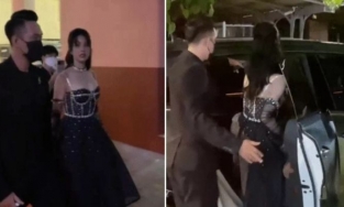 Hậu rời nhà chồng thiếu gia, Diệp Lâm Anh được trai trẻ chăm sóc khi đi sự kiện