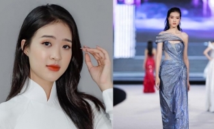 Hồ Thị Yến Nhi: 'Nàng thơ xứ Huế' cao 1m8 khuấy động sàn catwalk Miss World Vietnam 2022
