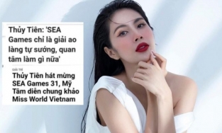 Dân tình khui lại phát ngôn của Thủy Tiên về SEA Games: Chỉ là 'hội làng tự sướng với nhau cho vui'