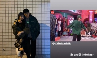 Mỹ Anh hết lòng ủng hộ bạn trai tại cuộc thi Street Dance, lộ luôn cách xưng hô ngọt ngào