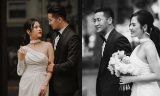 Việt Hoa 'Em gái Phương Oanh' tung bộ ảnh đẹp lung linh với bạn trai khiến netizen cứ ngỡ ảnh cưới