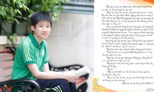 Bức thư đoạt giải Nhất UPU 51 của học sinh ớp 9 có gì mà MXH chia phe tranh cãi?